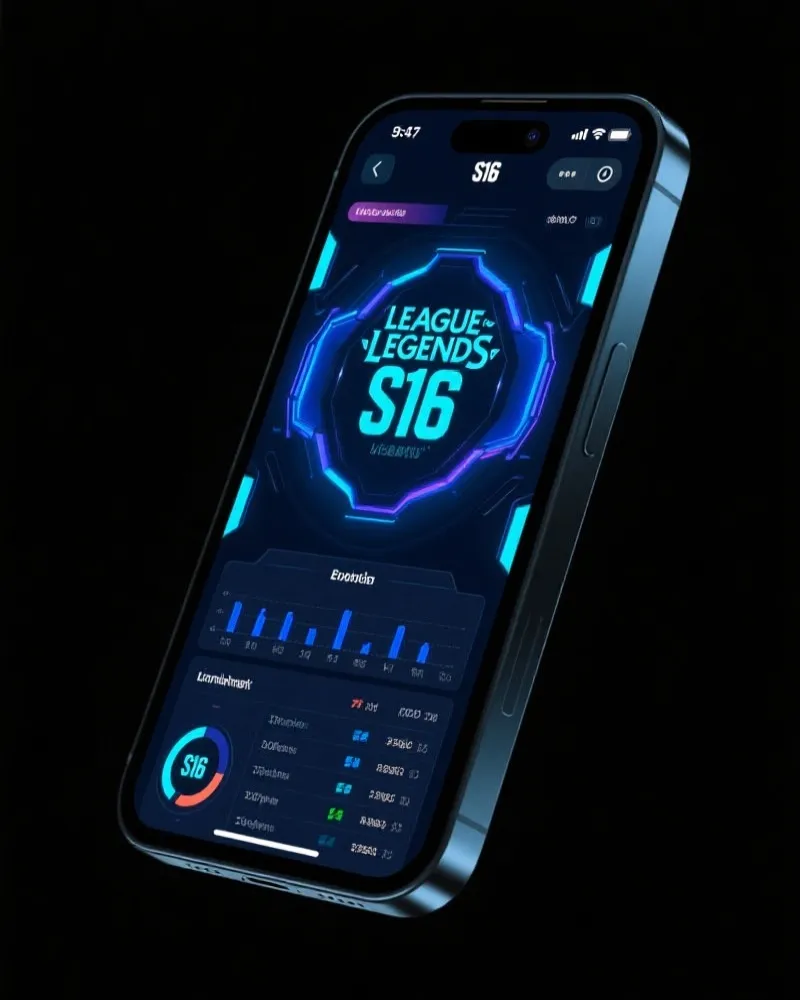 英雄联盟S16 移动端展示